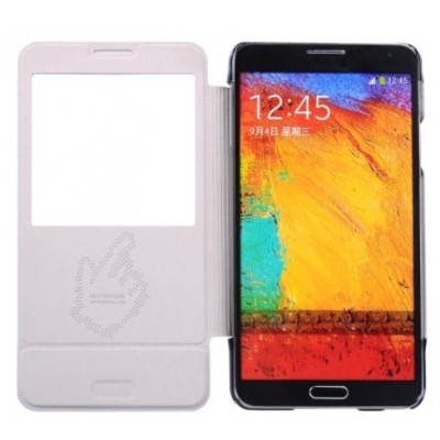 Samsung Galaxy Note 3 Baseus Folio чёрный чехол - книжка | Vacins.lv