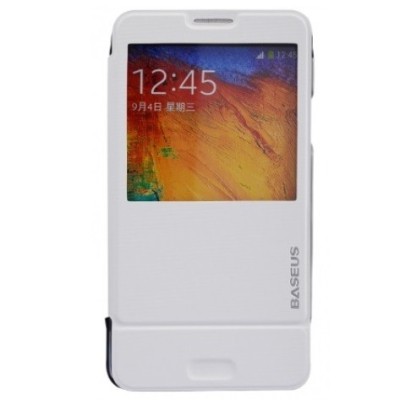 Samsung Galaxy Note 3 Baseus Folio Ultrathin белый чехол - книжка | Vacins.lv