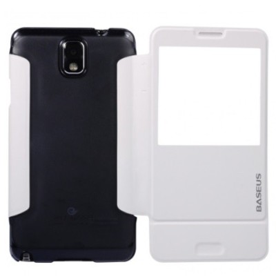 Samsung Galaxy Note 3 Baseus Folio Ultrathin белый чехол - книжка | Vacins.lv