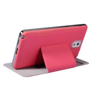 Samsung Galaxy Note 3 Baseus Folio Ultrathin розовый чехол - книжка | Vacins.lv