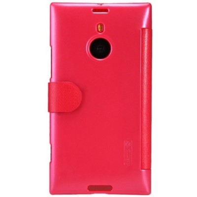 Nokia Lumia 1520 Nillkin Fresh atverčiamas raudonas odinis dėklas - knygutė / Priedai.lt