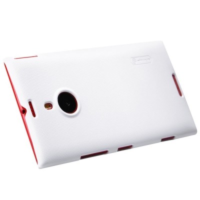 „Nillkin“ Frosted Shield  Nokia Lumia 1520 белый пластиковый чехол + защитная пленка для экрана | Vacins.lv