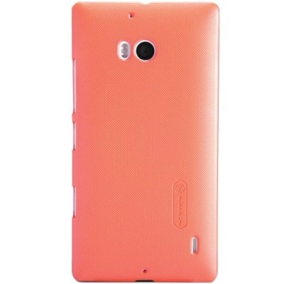 „Nillkin“ Super Frosted Shield Nokia Lumia 930 оранжевый пластиковый чехол + защитная пленка для экрана | Vacins.lv