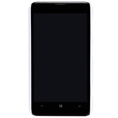 „Nillkin“ Super Frosted Shield Nokia Lumia 625 белый пластиковый чехол + защитная пленка для экрана | Vacins.lv