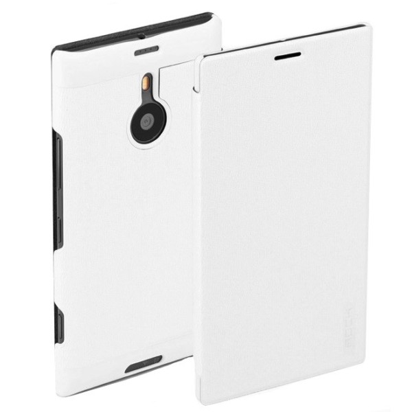 „ROCK“ Touch чехол-книжка – белый (Lumia 1520)