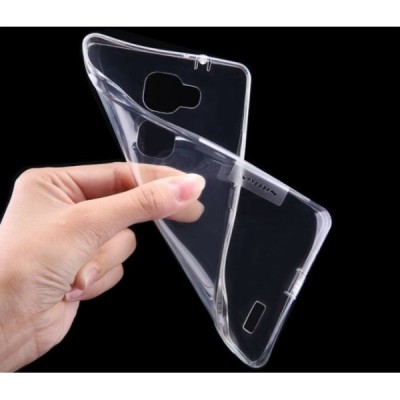 Huawei Ascend Mate 7 Nillkin Nature тонкий прозрачный силиконовый чехол (TPU) | Vacins.lv