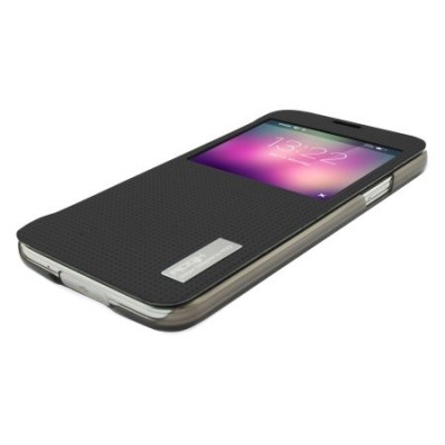 ''ROCK'' Elegant чёрный чехол-книжка для Samsung Galaxy S5 G900 (S5 Neo G903) | Vacins.lv