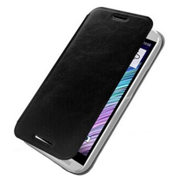 „Mofi“ Rui чехол-книжка – чёрный (One M8 / One M8s)