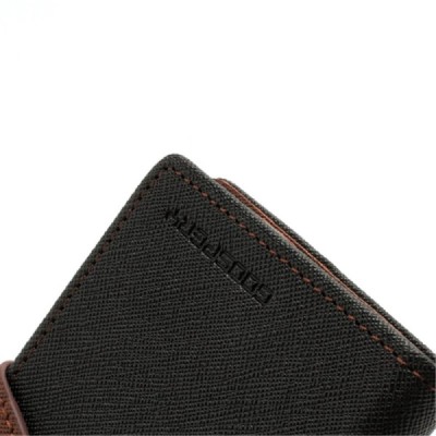 „Mercury“ Fancy Samsung Galaxy S3 (I9300) чёрный кожаный чехол-книжка | Vacins.lv