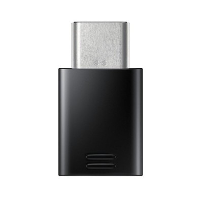 Origināls „Samsung“ Type-C micro USB Connector melns adapteris (EE-GN930) / Vacins.lv