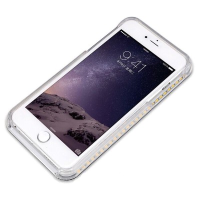 ANDSUN Apple iPhone 6 (6s) чёрный светящийся пластиковый чехол | Vacins.lv