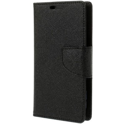 „Mercury“ Fancy LG L70 D320 чёрный кожаный чехол-книжка | Vacins.lv