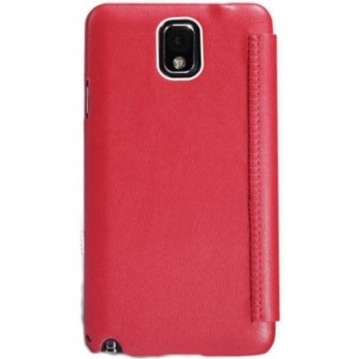 Samsung Galaxy Note 3 Nillkin Leather красный чехол-книжка | Vacins.lv