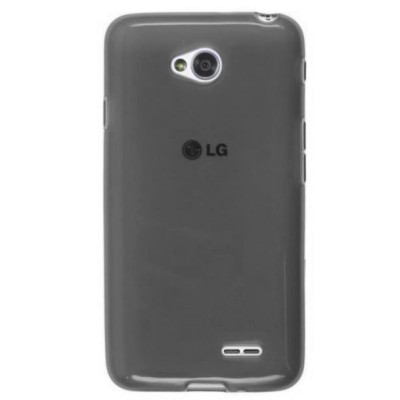 LG L70 (D320) твердый силиконовый чехол (TPU) - серый | Vacins.lv