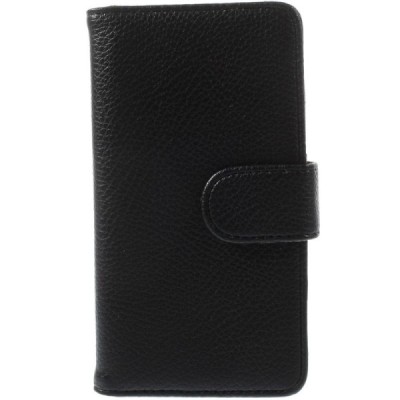 LG G3 D855 (D850, D851) открываемый чёрный кожаный чехол - книжка | Vacins.lv