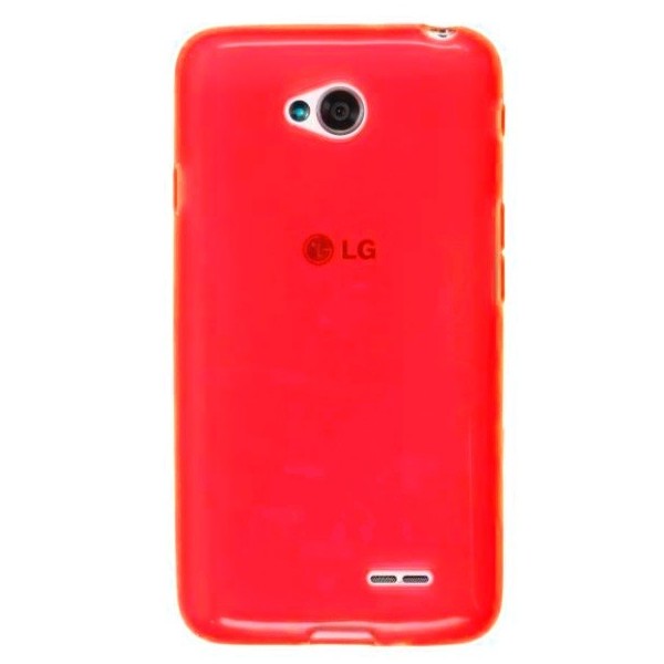 „Jelly Case“ твердый силиконовый чехол (TPU) – красный (L70)