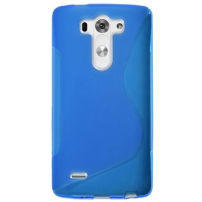 LG G3 S D722  S-Line синий твердый силиконовый чехол из TPU | Vacins.lv