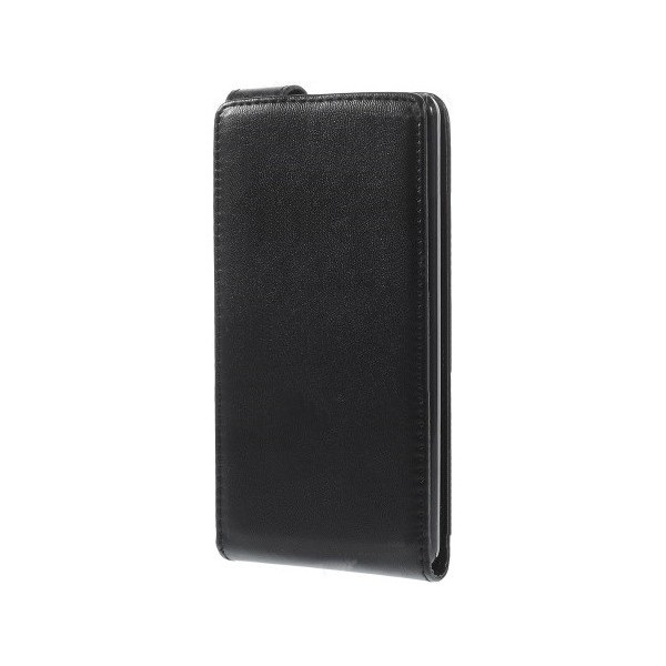 Вертикально открывающийся чехол-книжка – чёрный (Lumia 930)