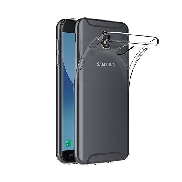 Cieta silikona (TPU) apvalks - dzidrs (Galaxy J7 2017)