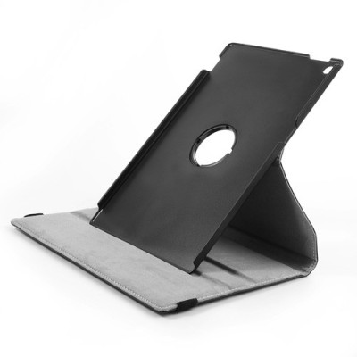 Sony Xperia Tablet Z atvēramais melns ādas futrālis, grozās 360° grādu apjomā / Vacins.lv
