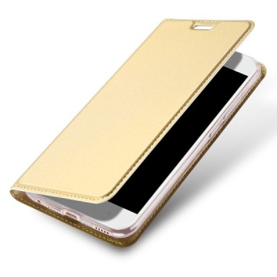 „Dux Ducis“ Skin серии Xiaomi Mi A1 (Mi 5X) золотой кожаный чехол-книжка | Vacins.lv