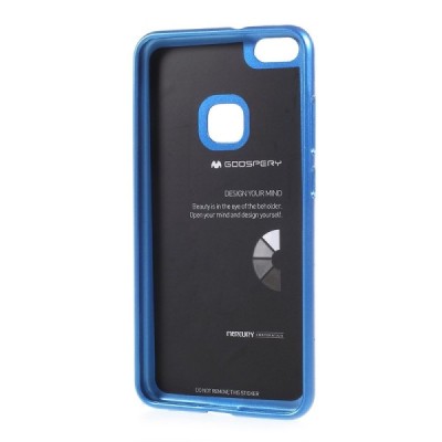 Huawei P10 Lite Mercury zils cieta silikona (TPU) apvalks / vacins.lv