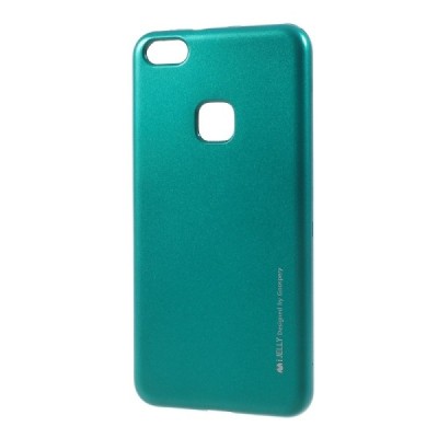 Huawei P10 Lite Mercury твердый силиконовый чехол (TPU) - зелёный | Vacins.lv