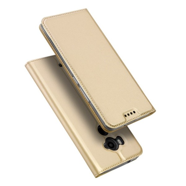 „Dux Ducis“ Skin atvērams maciņš - zelta (U11 Plus)