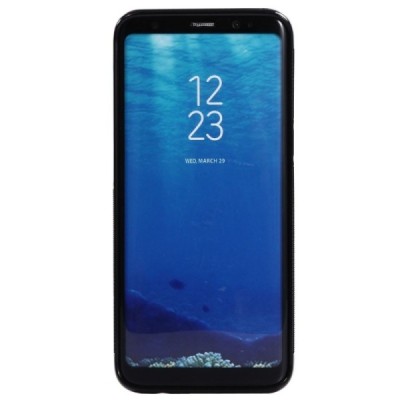 Samsung Galaxy S8 (G950) krāsains cieta silikona apvalks - Tauriņš / Vacins.lv