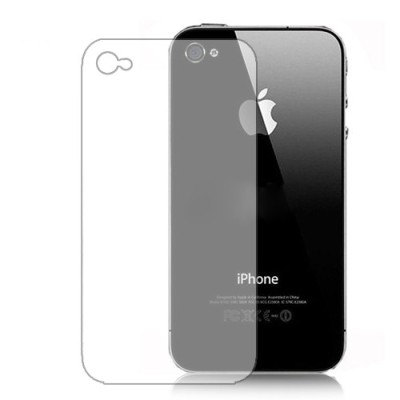 Apple iPhone 4, 4S dzidra aizmugurējas daļas aizsargplēve / Vacins.lv
