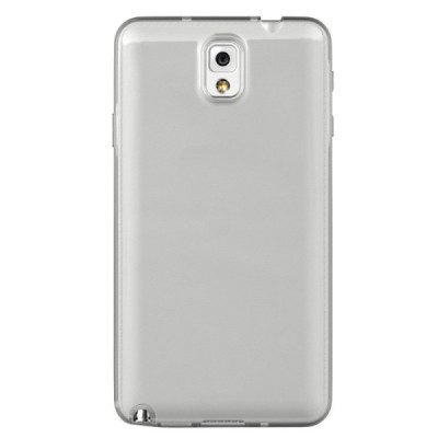 Samsung Galaxy Note 3 (N9005, N9002, N9000) самый тонкий в мире чехол из серого твердого силикона TPU | Vacins.lv