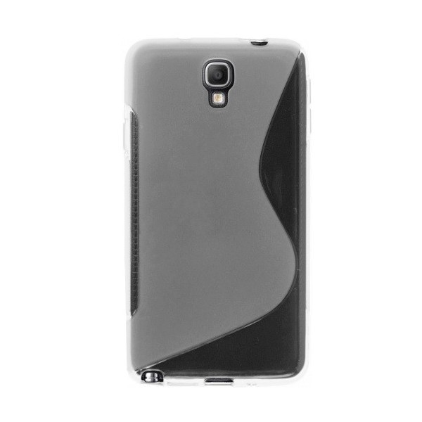 „S-Line“ твердый силиконовый чехол (TPU) – белый (Galaxy Note 3 Neo)