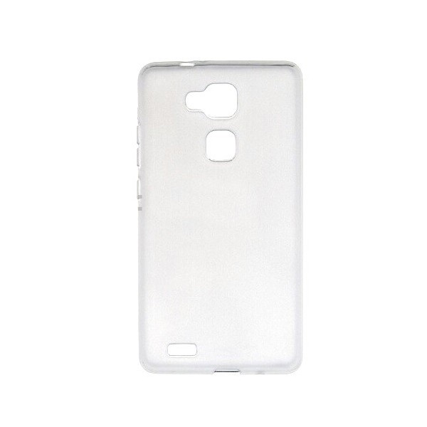 Tвердый силиконовый (TPU) матовый чехол – белый (Ascend Mate 7)