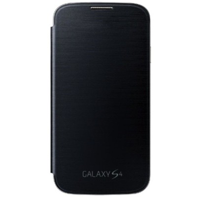 Samsung Galaxy S4 (i9500) открываемый чёрный чехол - книжка | Vacins.lv