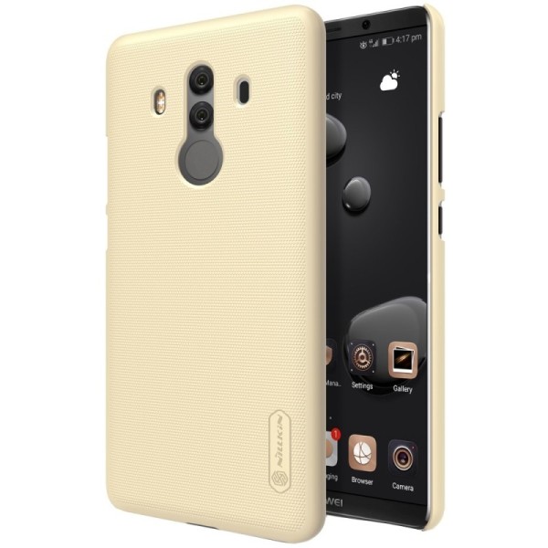„Nillkin“ Frosted Shield чехол - золотой + защитная пленка для экрана (Mate 10 Pro)