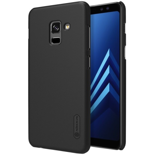 Чехол „Nillkin“ Frosted Shield – чёрный (Galaxy A8 2018)
