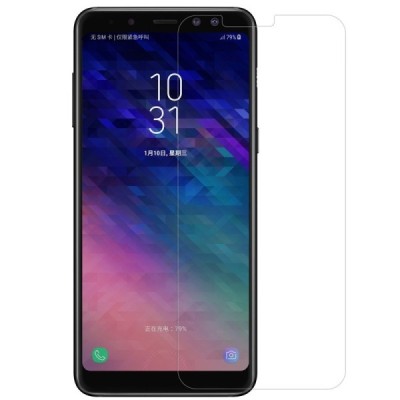 Samsung Galaxy A8+ 2018 (A730F) Nillkin 9H Tempered Glass ekrāna aizsargstikls / Vacins.lv