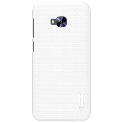 Asus Zenfone 4 Selfie Pro (ZD552KL) Nillkin Frosted Shield белый пластиковый чехол + защитная пленка для экрана | Vacins.lv