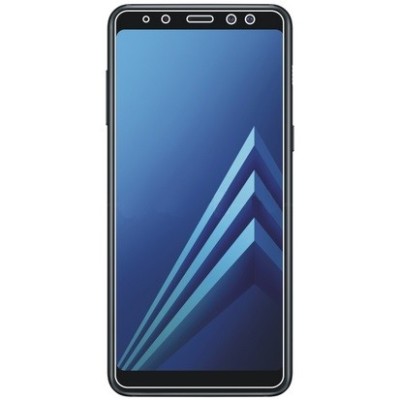 Samsung Galaxy A8+ 2018 (A730F) dzidra ekrāna aizsargplēve (pilnīgi aizsedzama) / Vacins.lv