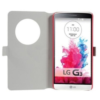 LG G3 D855 (D850, D851) „Flowers“ sērijas krāsains ādas atvērams maciņš / Vacins.lv