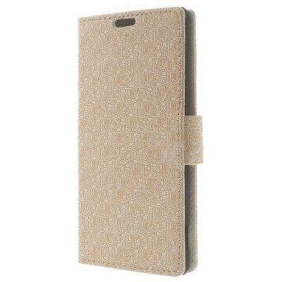 „Pattern“ серии Sony Xperia Z3 белый чехол - книжка | Vacins.lv