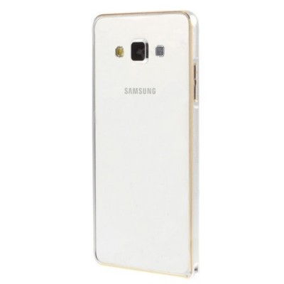 Samsung Galaxy A5 (A500F) klasiskais sudrabs metāla rāmis (sānu apmale, bamperis) / Vacins.lv