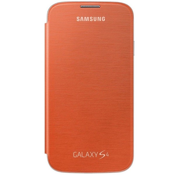 „Flip Wallet“ atvērams maciņš - oranžs (Galaxy S4)