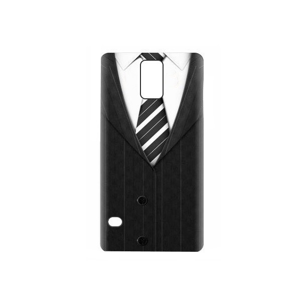 „Smokings“ plastmasas futrālis - melns (Galaxy S5 / S5 Neo)