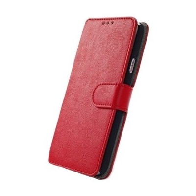Samsung Galaxy S5 (G900, G903) открываемый красный кожаный чехол - книжка | Vacins.lv
