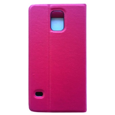 „Fashion“ Samsung Galaxy S5 G900 (S5 Neo G903) розовый чехол-книжка с окошком | Vacins.lv