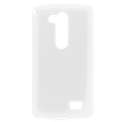 „Jelly Case“ LG L Fino (D290, D295) белый чехол | Vacins.lv