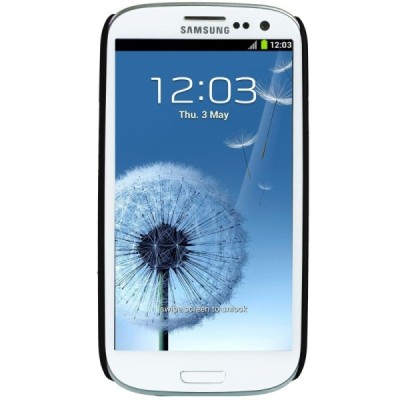 Samsung Galaxy S3 (i9300) пластиковый чёрный чехол | Vacins.lv