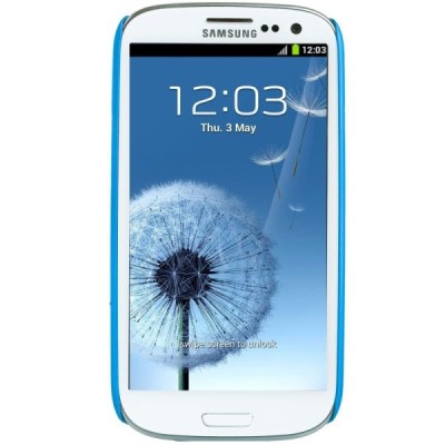 Samsung Galaxy S3 (i9300) plastmasas zils futrālis / Vacins.lv