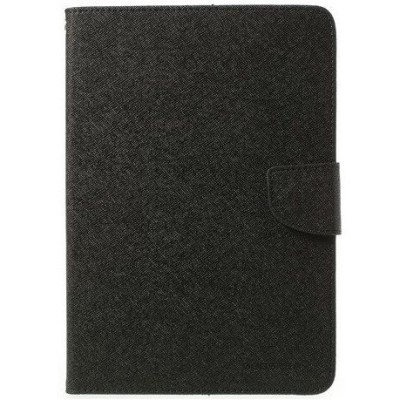 „Mercury“ Fancy Apple iPad Mini 1 / 2 / 3 melns ādas maciņš / Vacins.lv